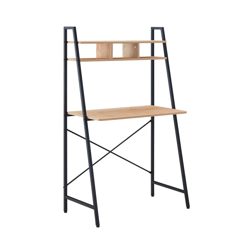 Desk HOME4YOU, eikebark / brun