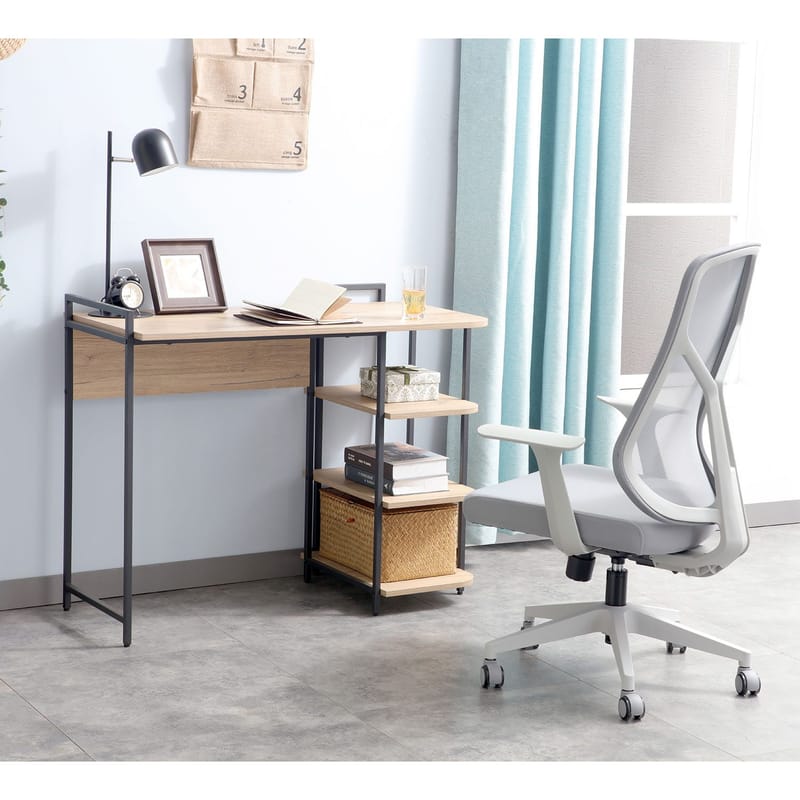 Desk HOME4YOU - lyst tre - Møbler - Bord - Kontorbord - Skrivebord