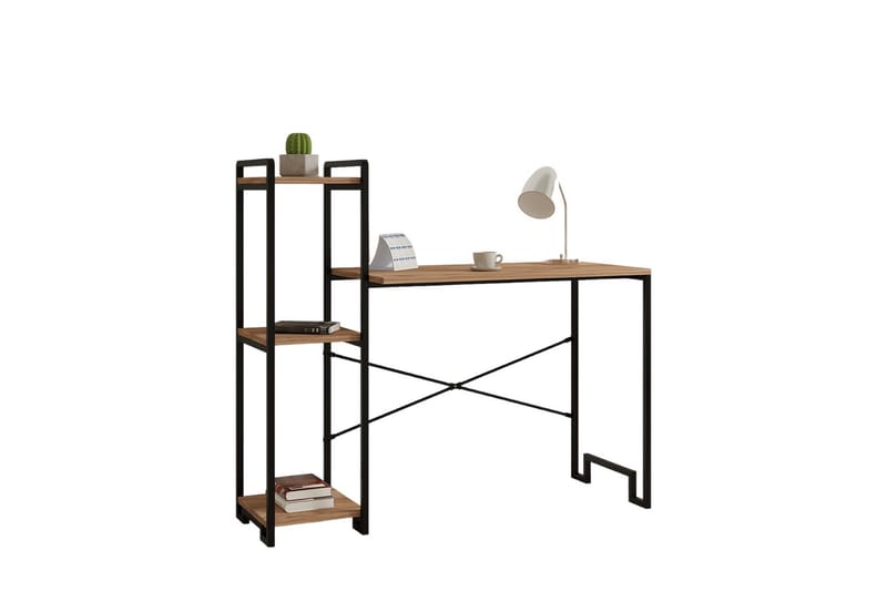 Eion Skrivebord 108x45 cm - Brun/Svart - Møbler - Bord - Kontorbord - Skrivebord