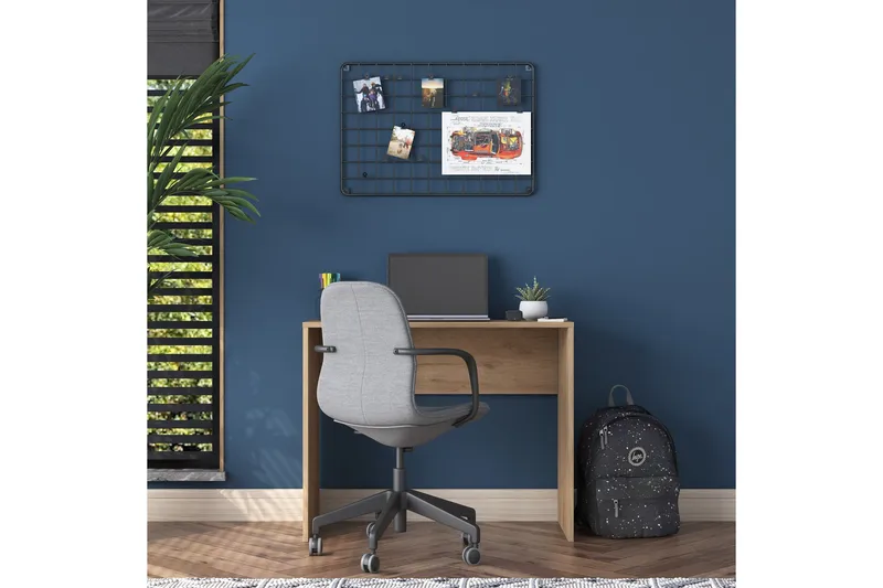 Eireann Skrivebord 40x90 cm - Valnøtt - Møbler - Bord - Kontorbord - Skrivebord