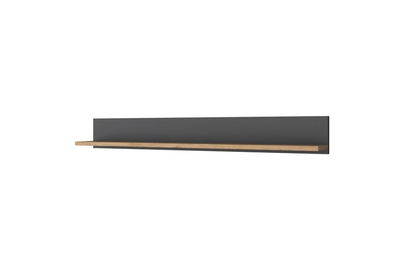 Eireann Skrivebord 45x160 cm - Valnøtt/Antrasitt - Møbler - Bord - Kontorbord - Skrivebord