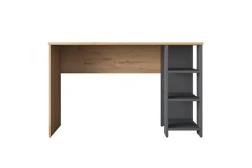 Eireann Skrivebord 45x160 cm - Valnøtt/Antrasitt - Møbler - Bord - Kontorbord - Skrivebord