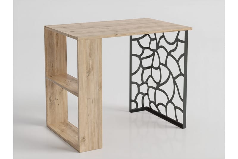 Elspet Skrivebord 60x90 cm - Brun - Møbler - Bord - Kontorbord - Skrivebord