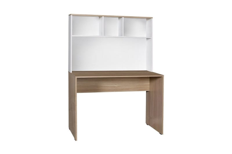 Erez Skrivebord 52x110 cm, Eik/Hvit