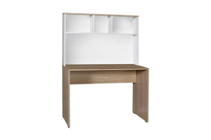 Erez Skrivebord 52x110 cm, Eik/Hvit