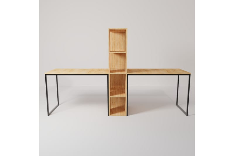 Faisel Skrivebord 60x240 cm - Eik - Møbler - Bord - Kontorbord - Skrivebord