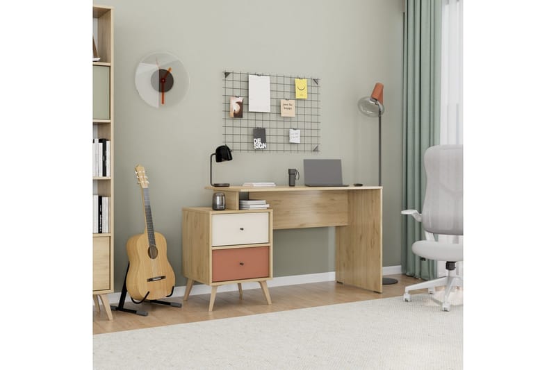 Felyra Skrivebord 44x110 cm - Multifarget - Møbler - Bord - Kontorbord - Skrivebord