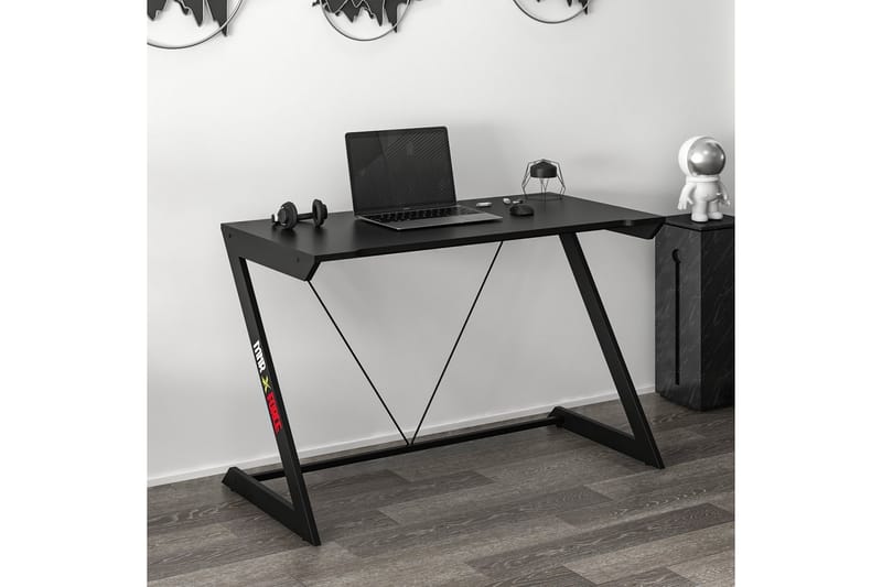 Zoned Gamingbord 120 cm - Svart - Møbler - Bord - Kontorbord - Gamingbord