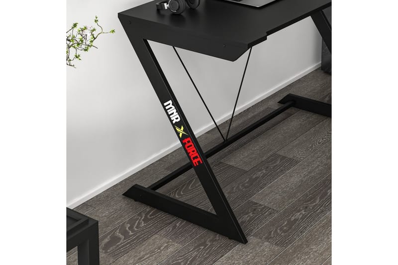 Zoned Gamingbord 120 cm - Svart - Gamingbord