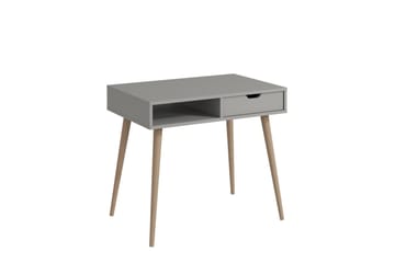 Gerard Skrivebord 60x90 cm - Grå/Natur - Møbler - Bord - Kontorbord - Skrivebord