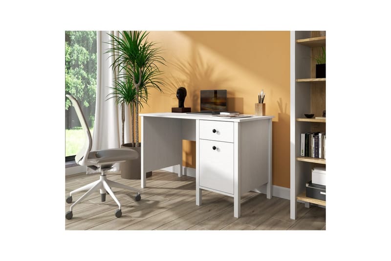 Grado Skrivebord 60x120 cm - Natur/Hvit - Møbler - Bord - Kontorbord - Skrivebord