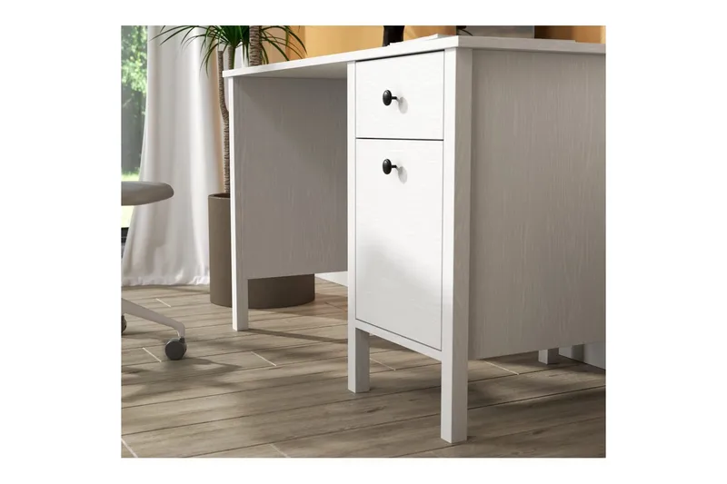 Grado Skrivebord 60x120 cm - Natur/Hvit - Møbler - Bord - Kontorbord - Skrivebord