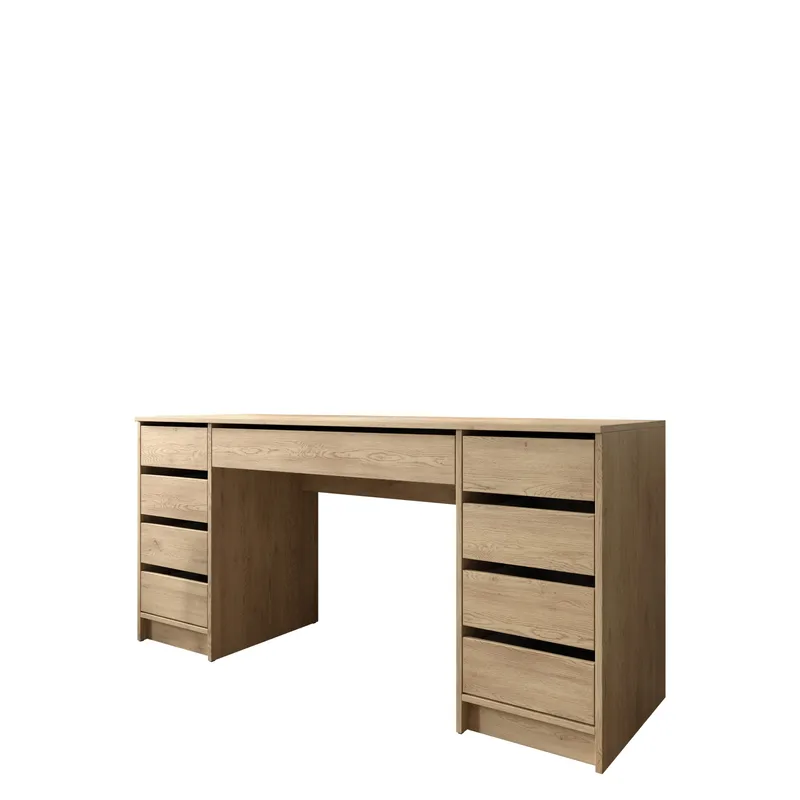 Harland Skrivebord 154 cm - lysebrun - Møbler - Bord - Kontorbord - Skrivebord