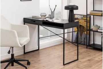 Hartsoe Skrivebord 45 cm - Svart - Møbler - Bord - Kontorbord - Skrivebord