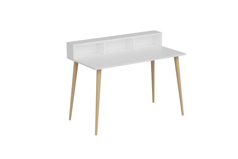 Honoria Skrivebord 75x120 cm - Hvit - Møbler - Bord - Kontorbord - Skrivebord