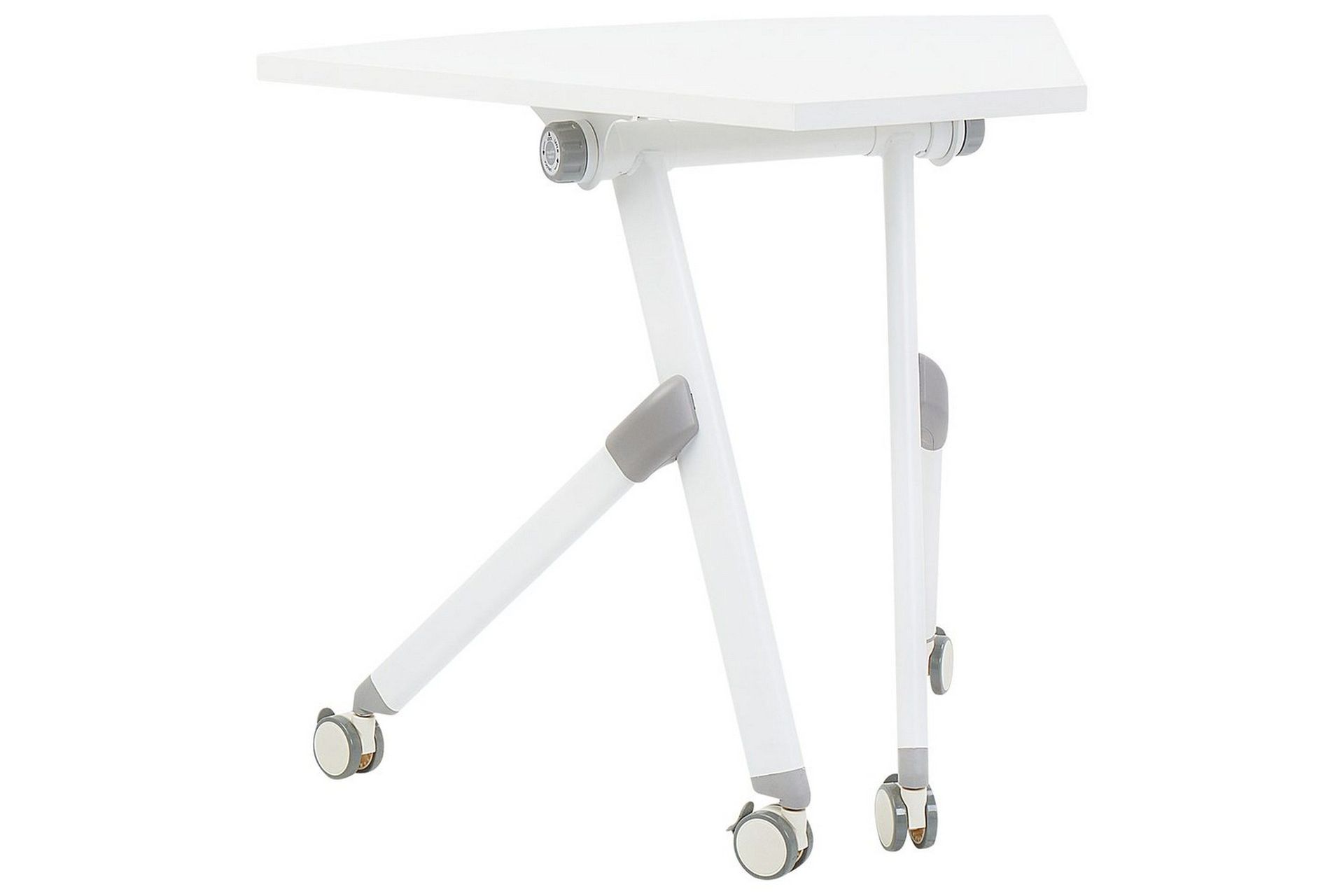 Hopfällbart skrivbord Beliani Bendi Vit, 90x64x75 cm White -