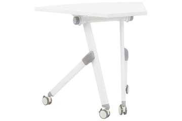 Hopfällbart skrivbord Beliani Bendi Vit, 90x64x75 cm White - Møbler - Bord - Kontorbord - Skrivebord