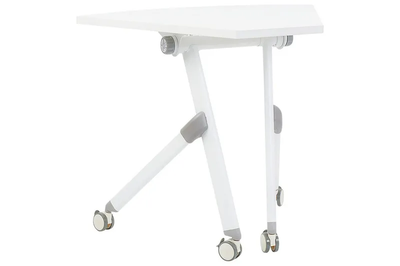 Hopfällbart skrivbord Beliani Bendi Vit, 90x64x75 cm White, undefined