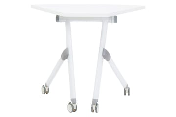 Hopfällbart skrivbord Beliani Bendi Vit, 90x64x75 cm White - Møbler - Bord - Kontorbord - Skrivebord