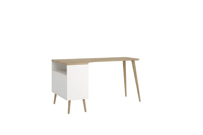 Hostafranc Skrivebord 81x145,1 cm - Natur - Møbler - Bord - Kontorbord - Skrivebord