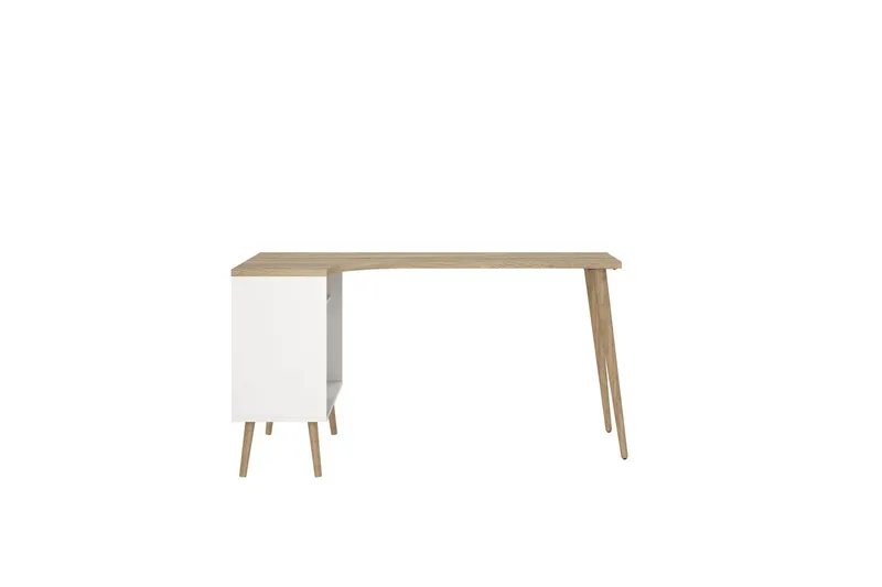 Hostafranc Skrivebord 81x145,1 cm - Natur - Møbler - Bord - Kontorbord - Skrivebord