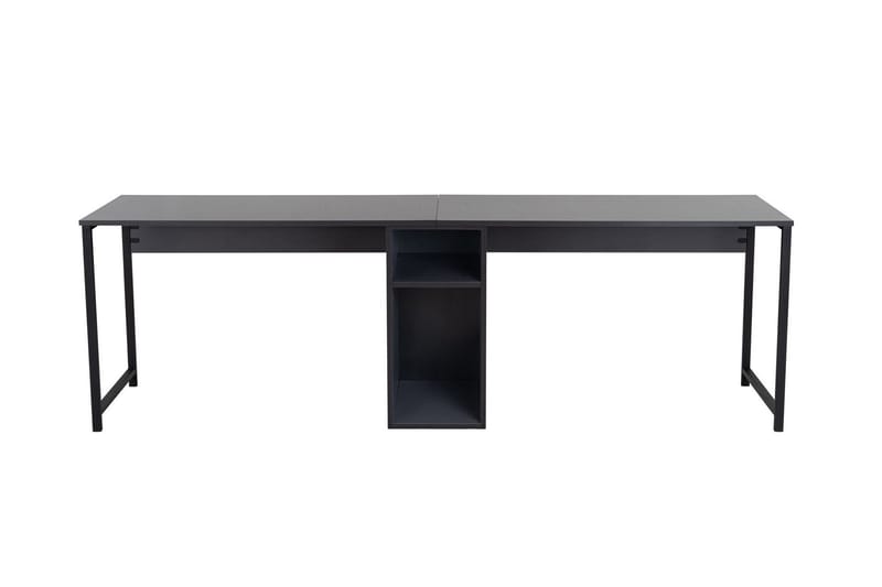 Hu Skrivebord 60x240 cm - Antrasitt/Svart - Møbler - Bord - Kontorbord - Skrivebord