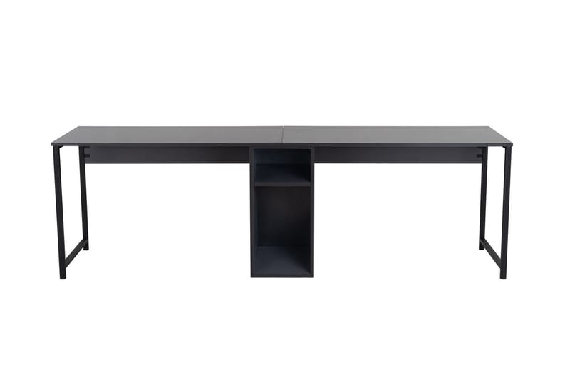 Hu Skrivebord 60x240 cm - Antrasitt/Svart - Møbler - Bord - Kontorbord - Skrivebord