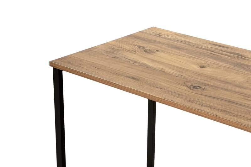 Hu Skrivebord 60x240 cm - Brun/Svart - Møbler - Bord - Kontorbord - Skrivebord