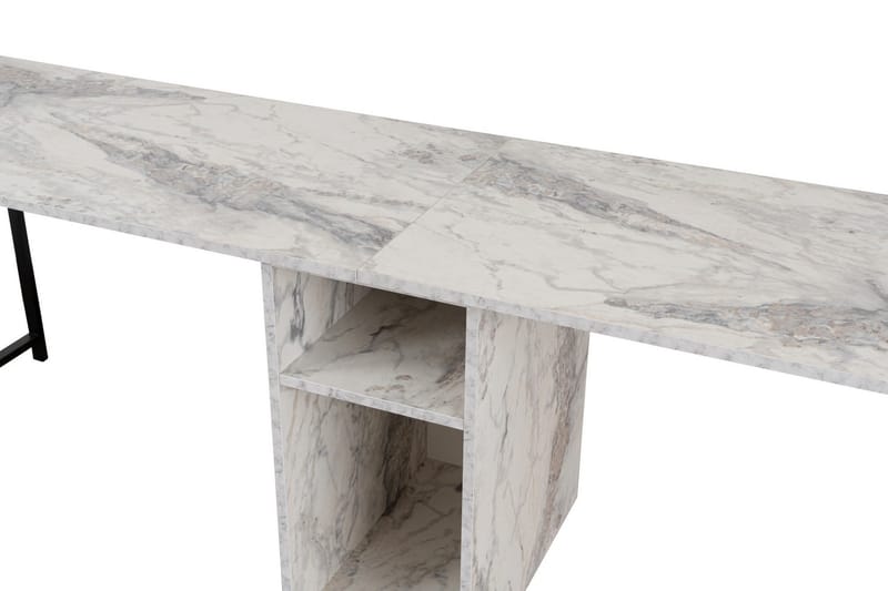 Hu Skrivebord 60x240 cm - Svart - Møbler - Bord - Kontorbord - Skrivebord