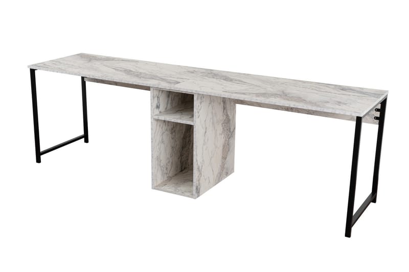 Hu Skrivebord 60x240 cm - Svart - Møbler - Bord - Kontorbord - Skrivebord