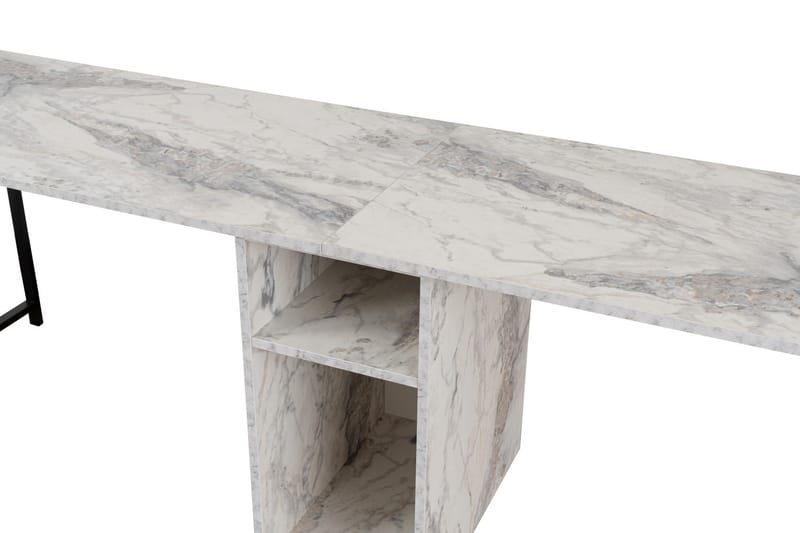 Hu Skrivebord 60x240 cm - Svart - Møbler - Bord - Kontorbord - Skrivebord