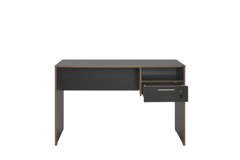 Jenifer Skrivebord 60x120 cm - Mellomfarget tre/Antrasitt - Møbler - Bord - Kontorbord - Skrivebord