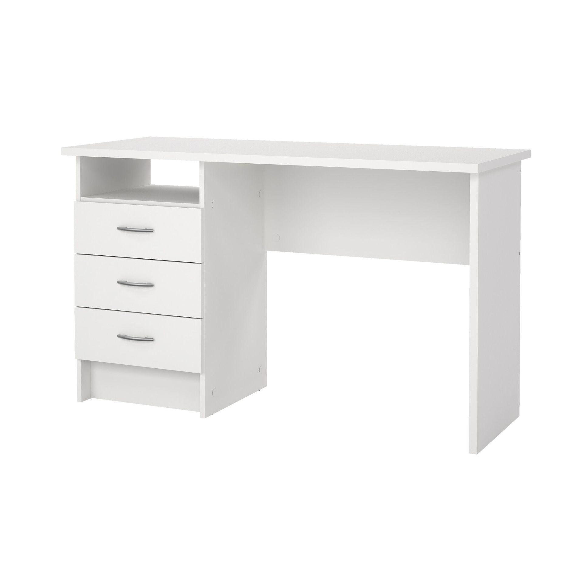 Klintberg Skrivebord med 3 skuffer 120x48x73 cm -