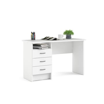 Klintberg Skrivebord med 3 skuffer 120x48x73 cm - Møbler - Bord - Kontorbord - Skrivebord