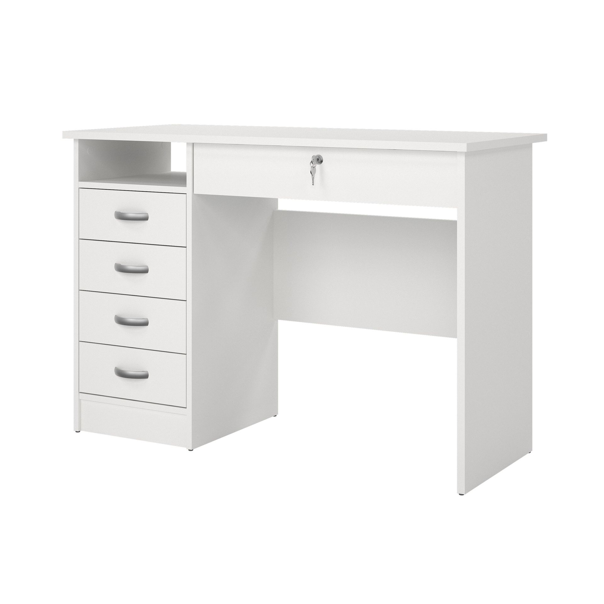 Klintberg Skrivebord med 5 skuffer 109x48x76 cm -