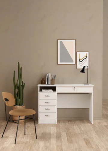 Klintberg Skrivebord med 5 skuffer 109x48x76 cm - Møbler - Bord - Kontorbord - Skrivebord