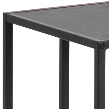 Laptopbord HOME4YOU Seaford 43x35x63 cm svart - Svart - Møbler - Bord - Kontorbord - Skrivebord