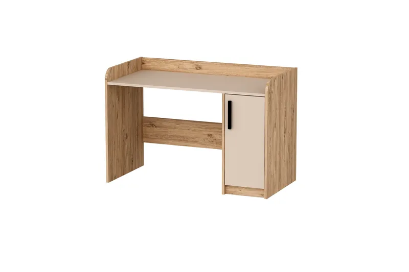 Luses Skrivebord 23,6x123,6 cm, Brun/Beige