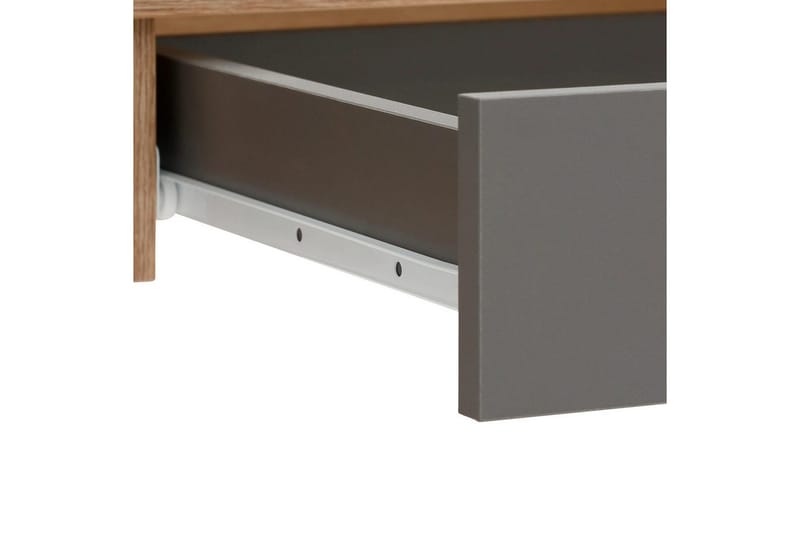 Magnet Skrivebord med Oppbevaring og Skuffer i Tre - Brun - Møbler - Bord - Kontorbord - Skrivebord