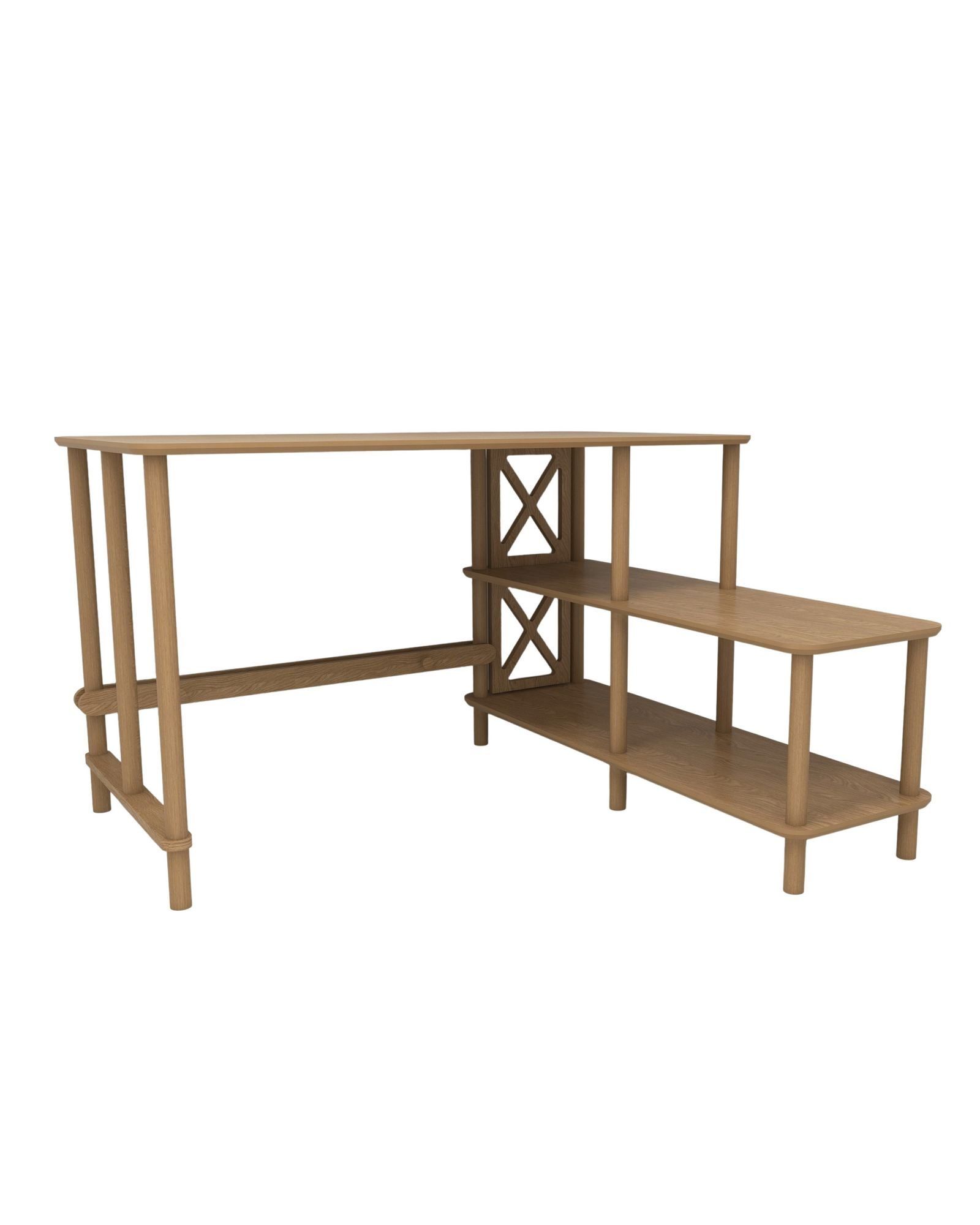 Morina Skrivebord 125 cm - Eik