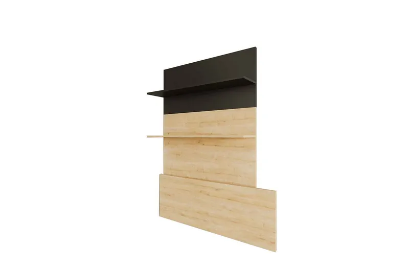 Neyric Skrivebord 50x90 cm - Eik/Sort - Møbler - Bord - Kontorbord - Skrivebord