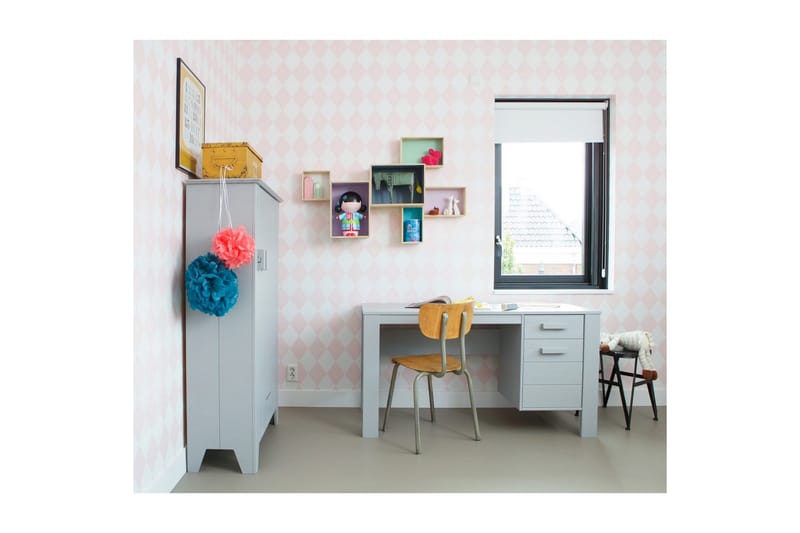 Pult Dennis - Betonggrå - Møbler - Bord - Kontorbord - Skrivebord