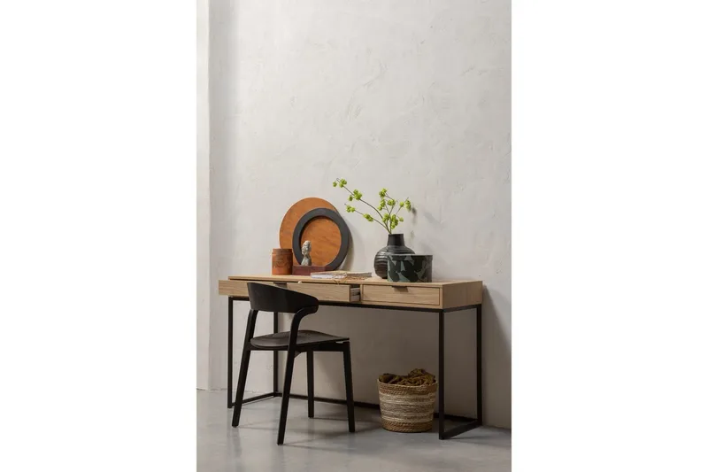 Pult Silas - Eik, Eik - Møbler - Bord - Kontorbord - Skrivebord