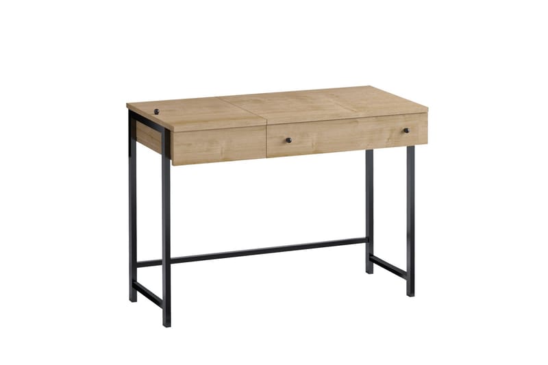 Retore Skrivebord 45x100 cm - Eik/Svart - Møbler - Bord - Kontorbord - Skrivebord