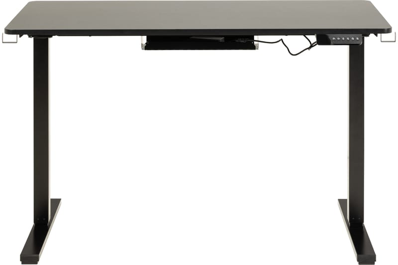 Salomi Hev-og-senk-skrivebord 120x120 cm - Sort - Skrivebord