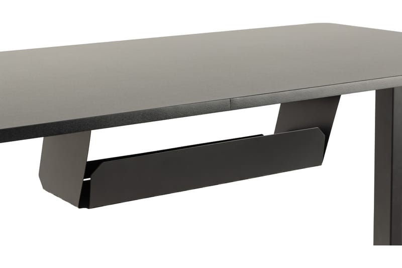 Salomi Hev-og-senk-skrivebord 120x120 cm - Sort - Skrivebord