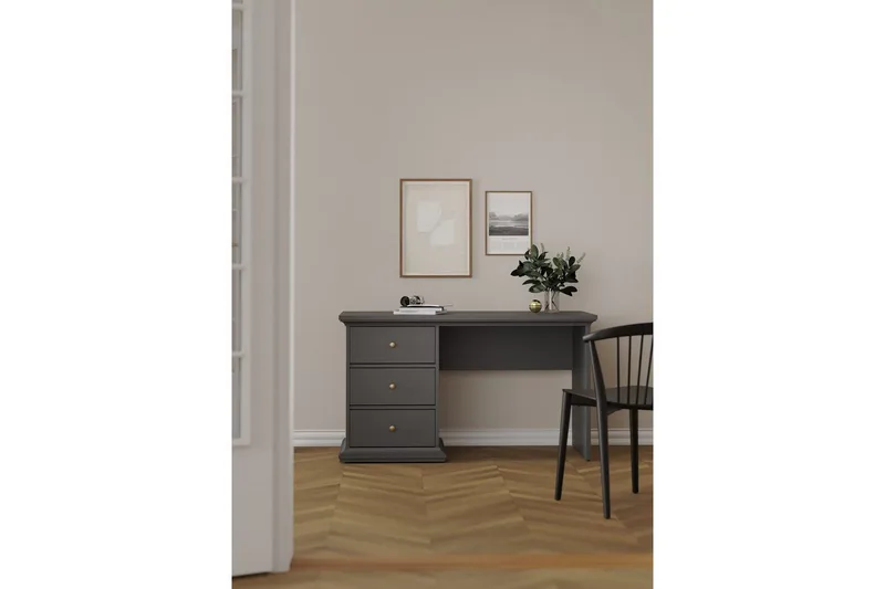 Shoiba Skrivebord 62x130 cm - Grå - Møbler - Bord - Kontorbord - Skrivebord