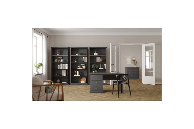 Shoiba Skrivebord 62x130 cm - Grå - Møbler - Bord - Kontorbord - Skrivebord
