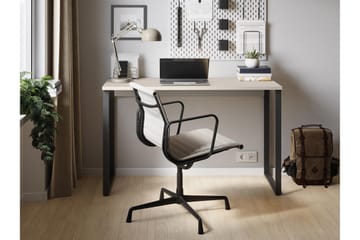 Sigmana Skrivebord 125x55 cm - Lys Grå - Møbler - Bord - Kontorbord - Skrivebord