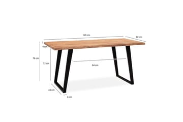 Skrivbord & datorbord Wohnling 120x60 cm 100 - Møbler - Bord - Kontorbord - Skrivebord